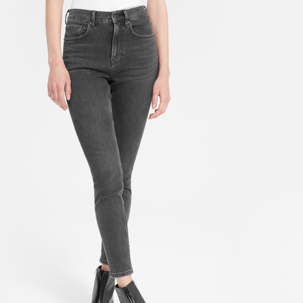 Everlane Skinny Jean Faded Black